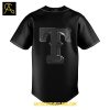 Texas Rangers Team Back In Black 2025 Personalized Baseball Jersey