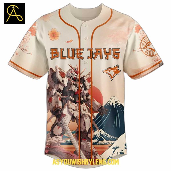 Toronto Blue Jays 2025 Japan Gundam The Memories Baseball Jersey