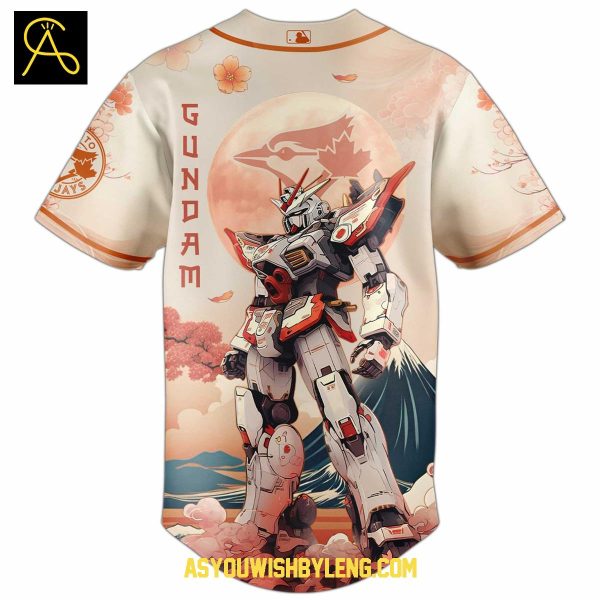Toronto Blue Jays 2025 Japan Gundam The Memories Baseball Jersey