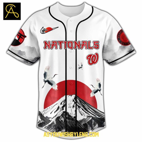Washington Nationals Japanese Heritage Night 2025 Memories Baseball Jersey