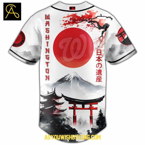 Washington Nationals Japanese Heritage Night 2025 Memories Baseball Jersey