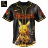 Washington Nationals Pokemon Pikachu Japanese Art 2025 Baseball Jersey