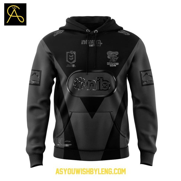 Wests Tigers Back In Black 2025 Celebrating Hoodie T-Shirt