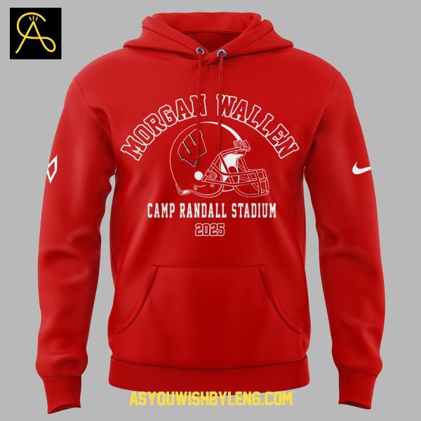 Wisconsin Badgers 2025 Morgan Wallen Camp Randall Stadium Hoodie T-Shirt