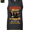 ACDC Agcus Young 55th Anniversary 1970 2025 The Memories Tshirt