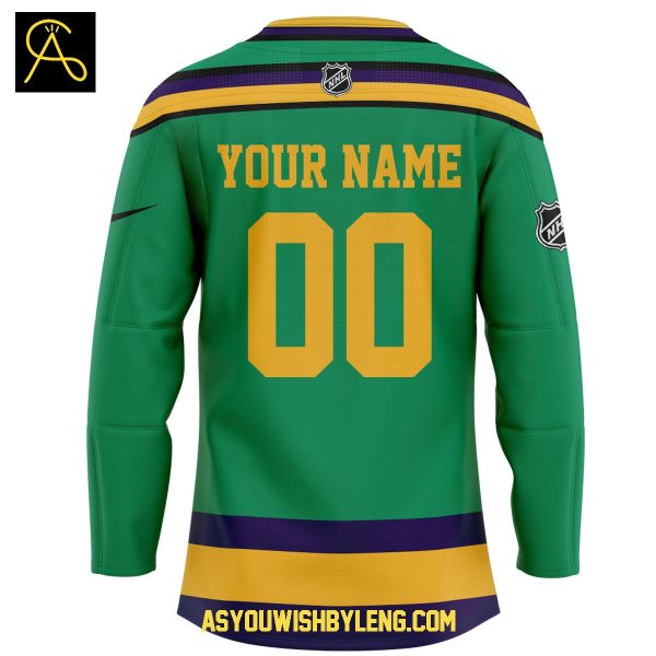 Anaheim Ducks 2025 Mighty Ducks Personalized Hockey Jersey