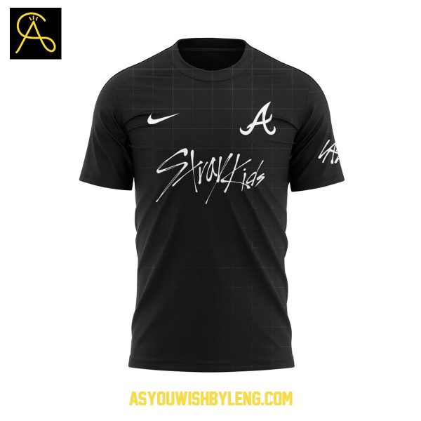 Atlanta Braves 2025 Stray Kids Show Celebration Hoodie T-Shirt