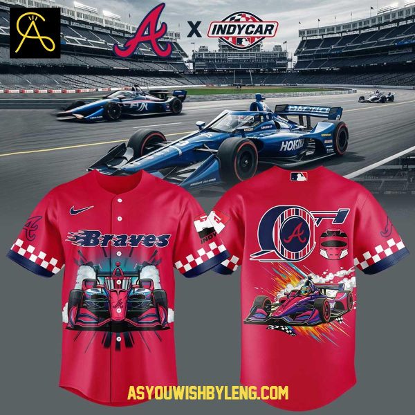 Atlanta Braves IndyCar Racing 2025 Baseball Jersey