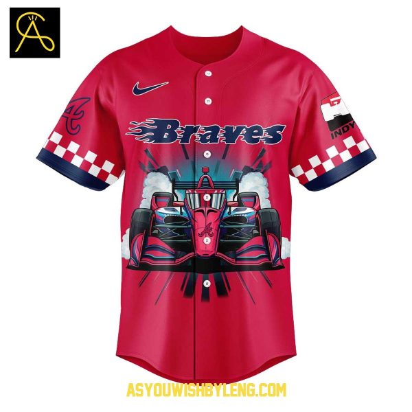 Atlanta Braves IndyCar Racing 2025 Baseball Jersey