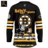 Boston Bruins Bluey Heeler And Bingo 2025 Hockey Jersey
