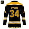 Boston Bruins Thanks You For Memories BYERS 1964  2025 Hockey Jersey