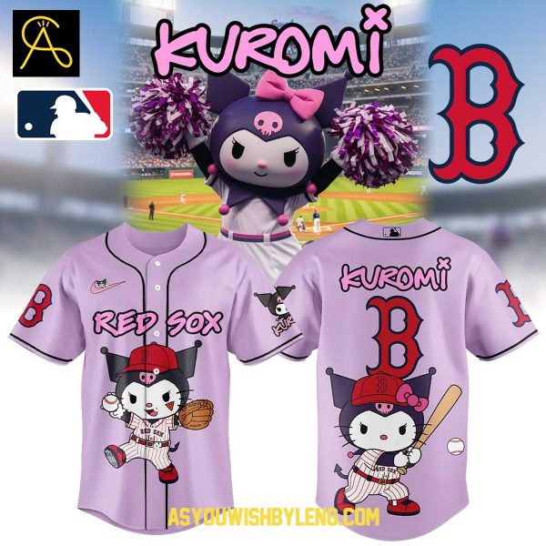 Boston Red Sox Kuromi Celebration New Season 2025 Baseball Jersey