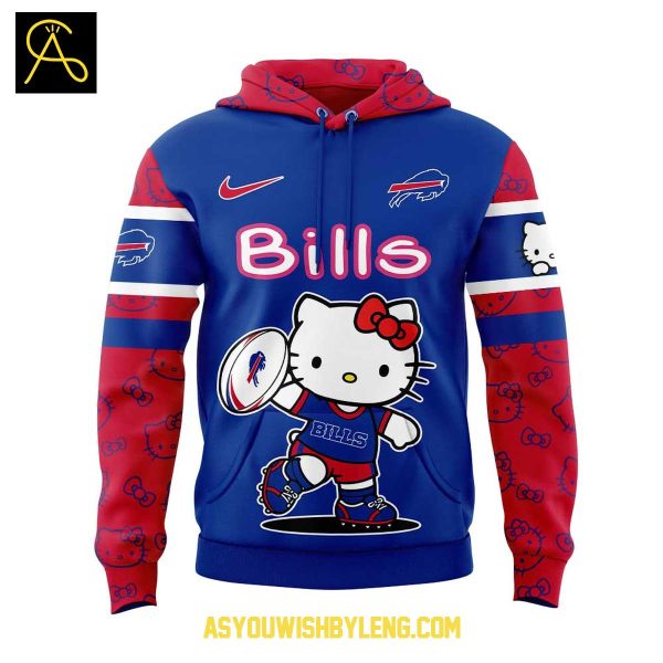 Buffalo Bills 50 Years Of Hello Kitty Celebration NFL 2025 Hoodie T-Shirt