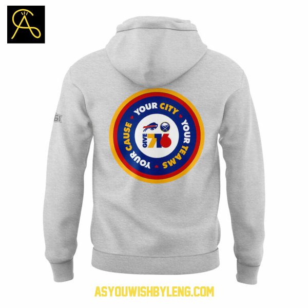 Buffalo Bills Buffalo Sabres Your City Your Team 716 Your Cause 2025 Hoodie T-Shirt