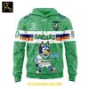 Canberra Raiders 2025 Bluey Heeler Rugby Hoodie T Shirt