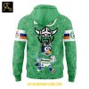 Canberra Raiders 2025 Bluey Heeler Rugby Hoodie T Shirt