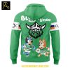 Canberra Raiders Bluey And Bingo Heeler Family 2025 Hoodie T Shirt
