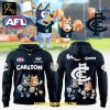 Fremantle Dockers Bluey And Bingo 2025 Heeler Family Hoodie T-Shirt