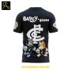 Carlton Blues Bluey And Bingo 2025 Heeler Family Hoodie T Shirt