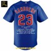 Chicago Cubs Ryne Sandberg Ryno Forever 1959 2025 Baseball Jersey