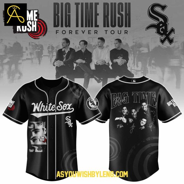 Chicago White Sox 2025 Big Time Rush Forever Tour Celebration Baseball Jersey