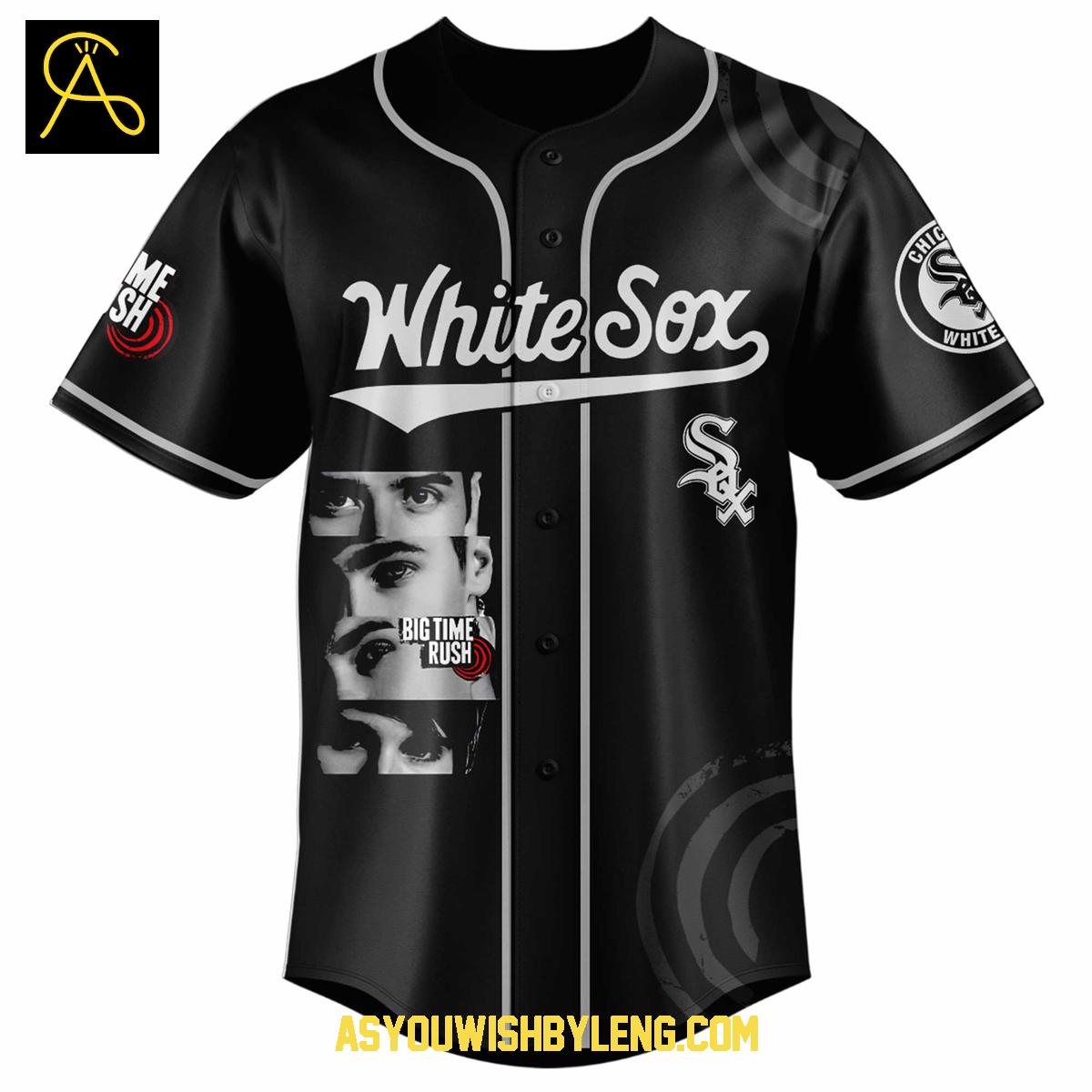 Chicago White Sox 2025 Big Time Rush Forever Tour Celebration Baseball Jersey Chicago White Sox 2025 Big Time Rush Forever Tour Celebration Baseball Jersey