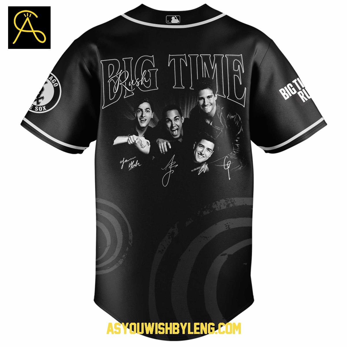 Chicago White Sox 2025 Big Time Rush Forever Tour Celebration Baseball Jersey Chicago White Sox 2025 Big Time Rush Forever Tour Celebration Baseball Jersey