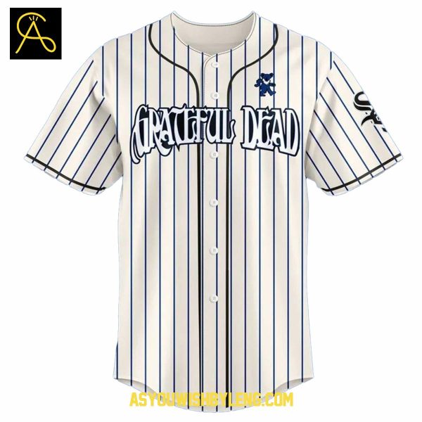 Chicago White Sox Grateful Dead Legacy 2025 Tribute Night Baseball Jersey