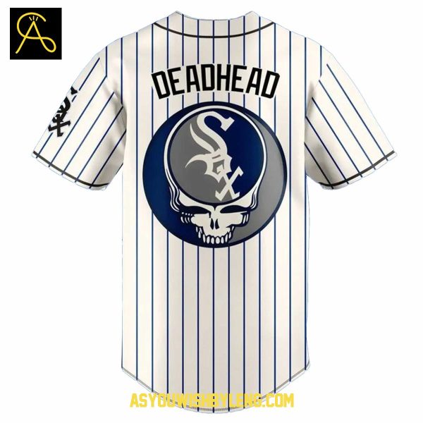 Chicago White Sox Grateful Dead Legacy 2025 Tribute Night Baseball Jersey