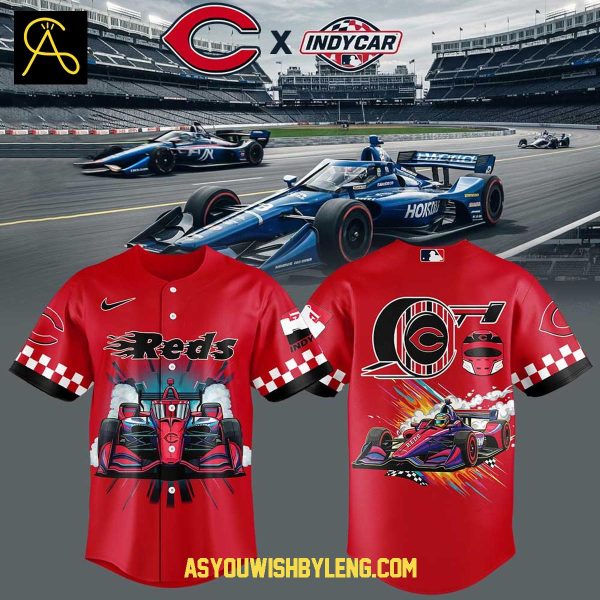 Cincinnati Reds IndyCar Racing 2025 Baseball Jersey