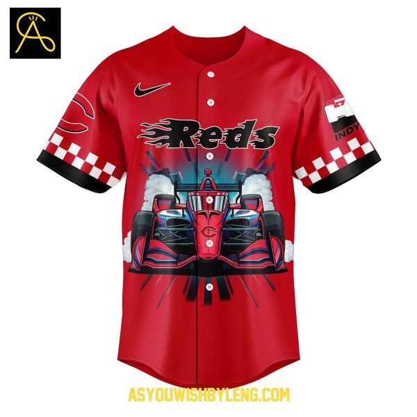Cincinnati Reds IndyCar Racing 2025 Baseball Jersey