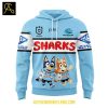 Cronulla Sharks Bluey And Bingo 2025 Heeler Family Hoodie T Shirt