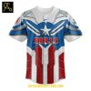 Durham Bulls Marvel 2025 Captain America Hero Team Baseball Jersey