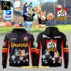 New Zealand Warriors 2025 Bluey Heeler Rugby Hoodie T-Shirt