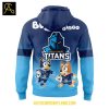 Gold Coast Titans Bluey And Bingo 2025 Heeler Family Hoodie T Shirt