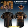 Houston Rockets 2025 Celebrate Ghost Band World Tour Baseball Jersey