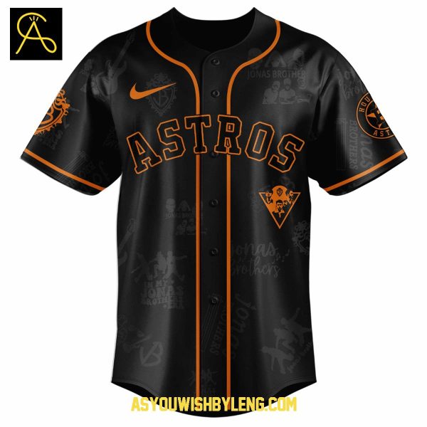 Houston Astros MLB Jonas Brothers Tour 2025 Celebration Baseball Jersey