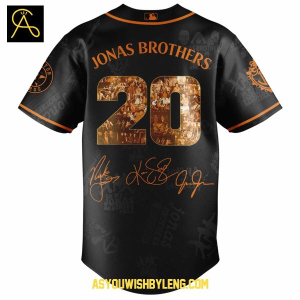 Houston Astros MLB Jonas Brothers Tour 2025 Celebration Baseball Jersey