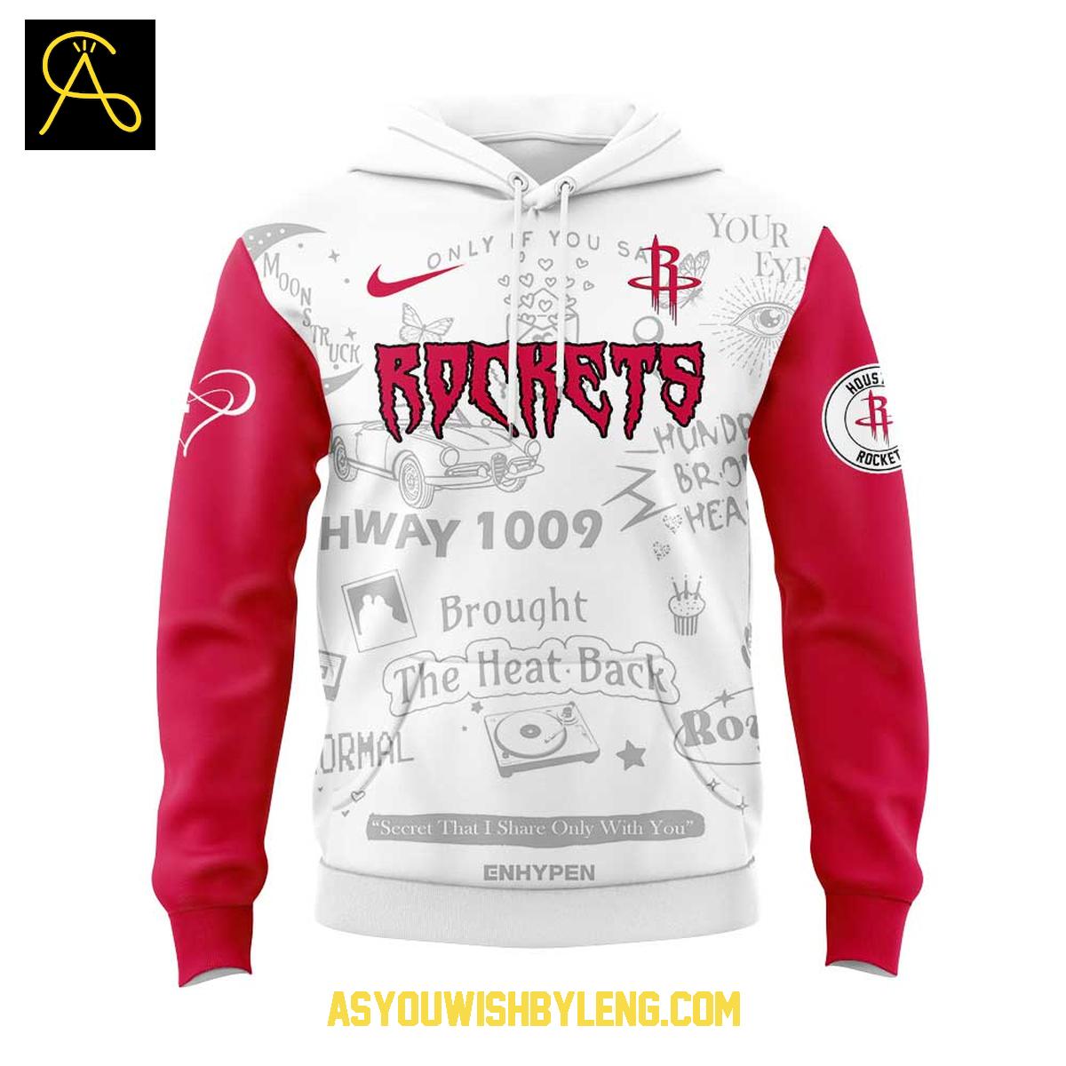 Houston Rockets Enhypen Manifesto Walk The Line 2025 Hoodie T-Shirt Houston Rockets Enhypen Manifesto Walk The Line 2025 Hoodie T-Shirt