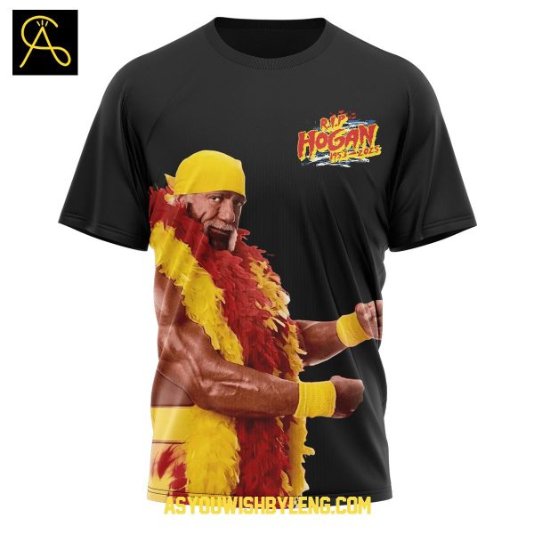 Hulk Hogan 1953-2025 Hulkamania Thank You For The Memories Hoodie T-Shirt