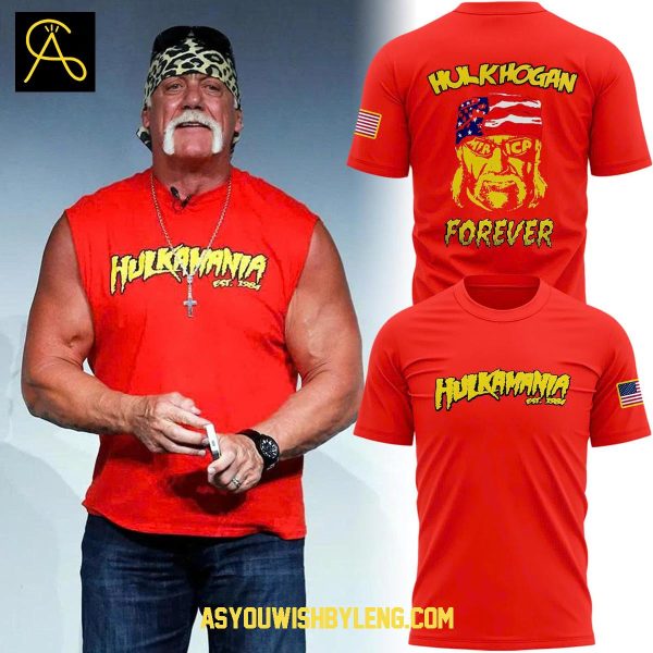 Hulk Hogan 1984-2025 Hulkamania Forever Hoodie T-Shirt