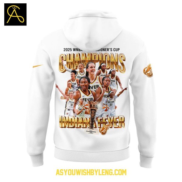 Indiana Fever WNBA Commissioner’s Cup Champions 2025 Hoodie T-Shirt