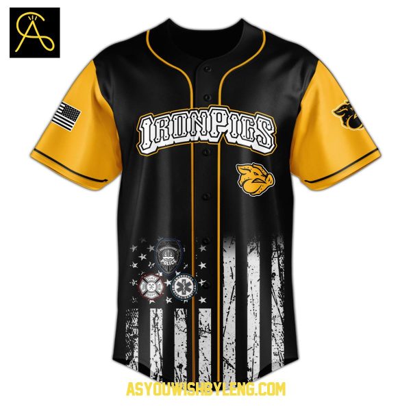 Lehigh Valley IronPigs First Responders Night 2025 Honor Baseball Jersey