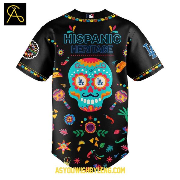 Los Angeles Dodgers Las Dodgers Hispanic Heritage Night 2025 Baseball Jersey