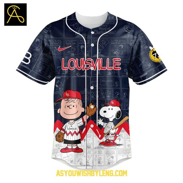 Louisville Bats MiLB Snoopy 2025 Peanuts Celebrate Baseball Jersey
