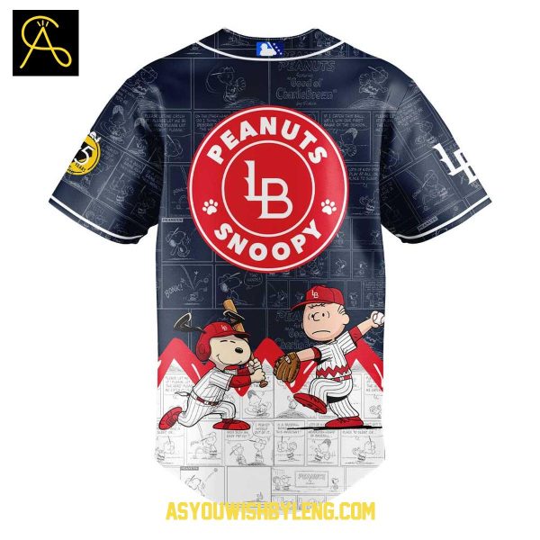 Louisville Bats MiLB Snoopy 2025 Peanuts Celebrate Baseball Jersey