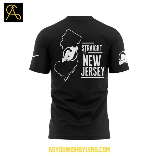 New Jersey Devils Together For New Jersey Straight Up 2025 Hoodie T-Shirt