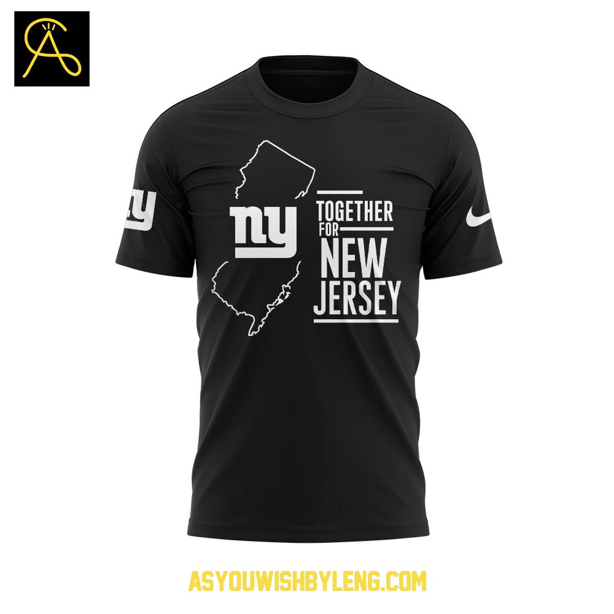 New York Giants Together For New Jersey Straight Up 2025 Hoodie T-Shirt New York Giants Together For New Jersey Straight Up 2025 Hoodie T-Shirt