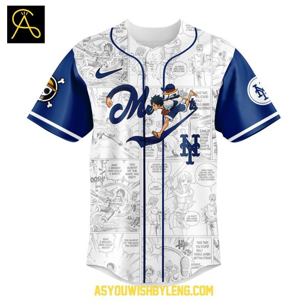 New York Mets Celebrating One Piece 2025 New Season Baseball Jersey