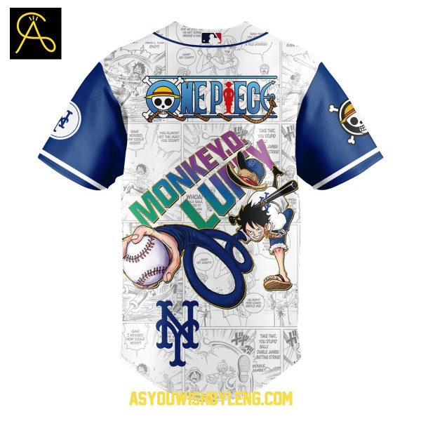 New York Mets Celebrating One Piece 2025 New Season Baseball Jersey